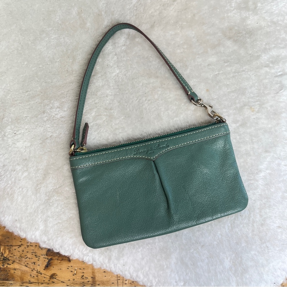 Dooney and Bourke Turquoise Wristlet